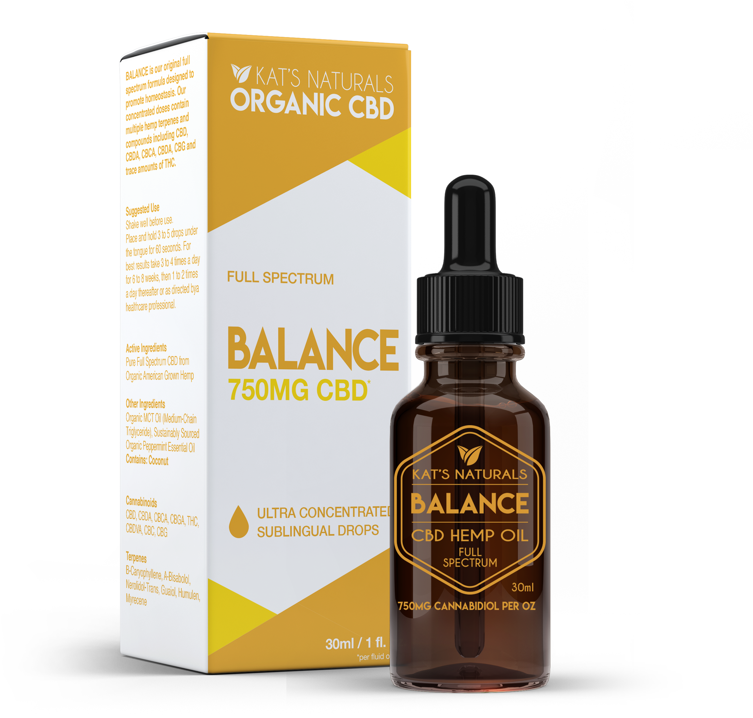 Kats Naturals Organic C B D Oil