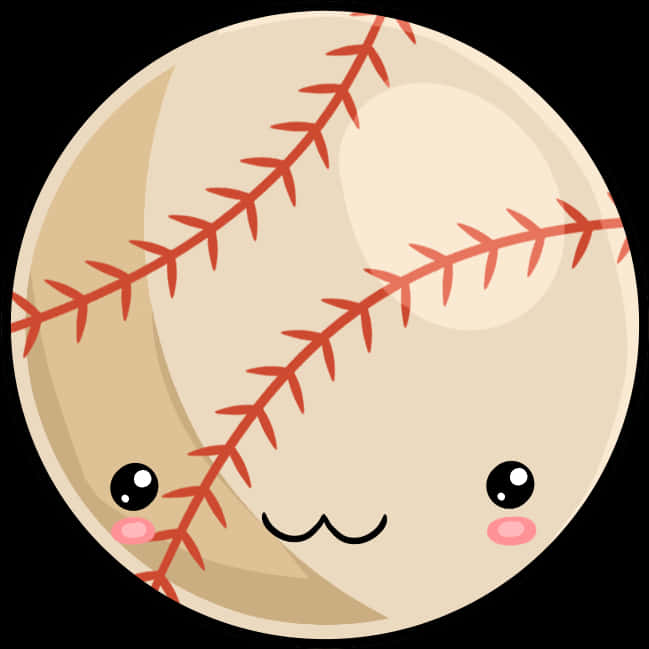 Kawaii Baseball Character