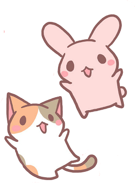 Kawaii Catand Bunny Friends.png