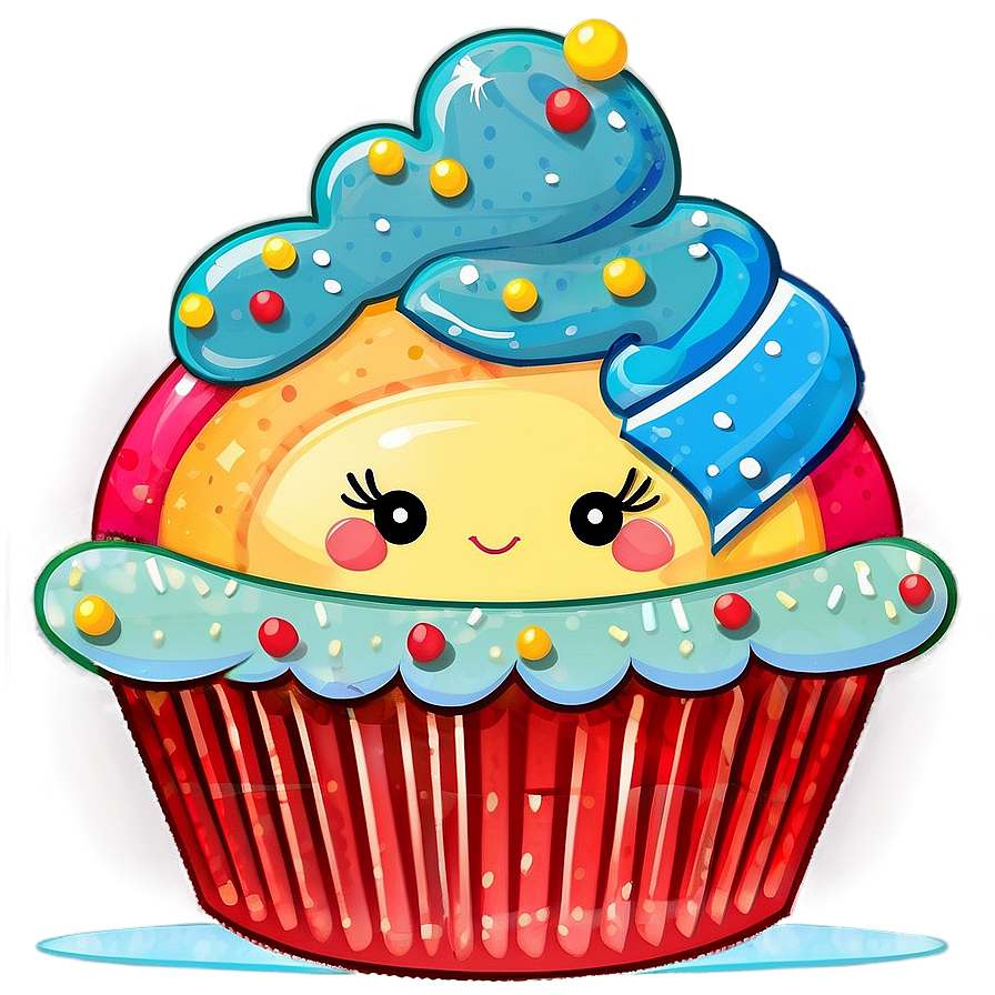 Kawaii Cupcake Designs Png Mvn46