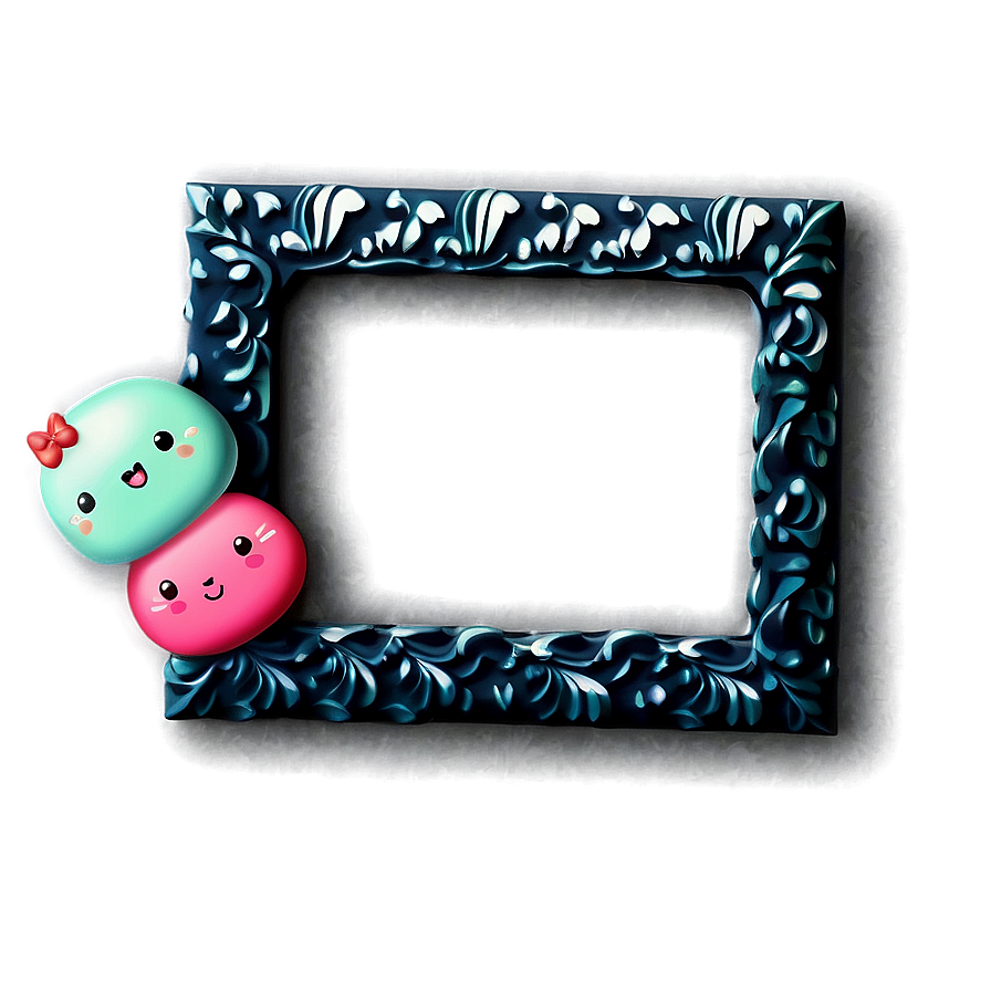 Kawaii Cute Frame Png 06262024