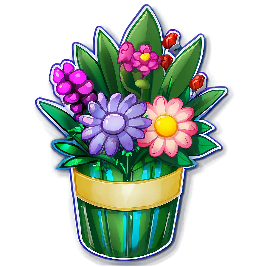 Kawaii Flower Bouquets Png Bii