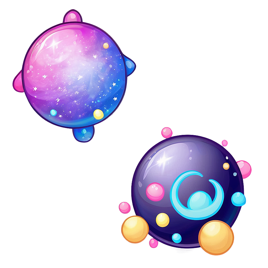 Kawaii Galaxy Theme Png 05062024