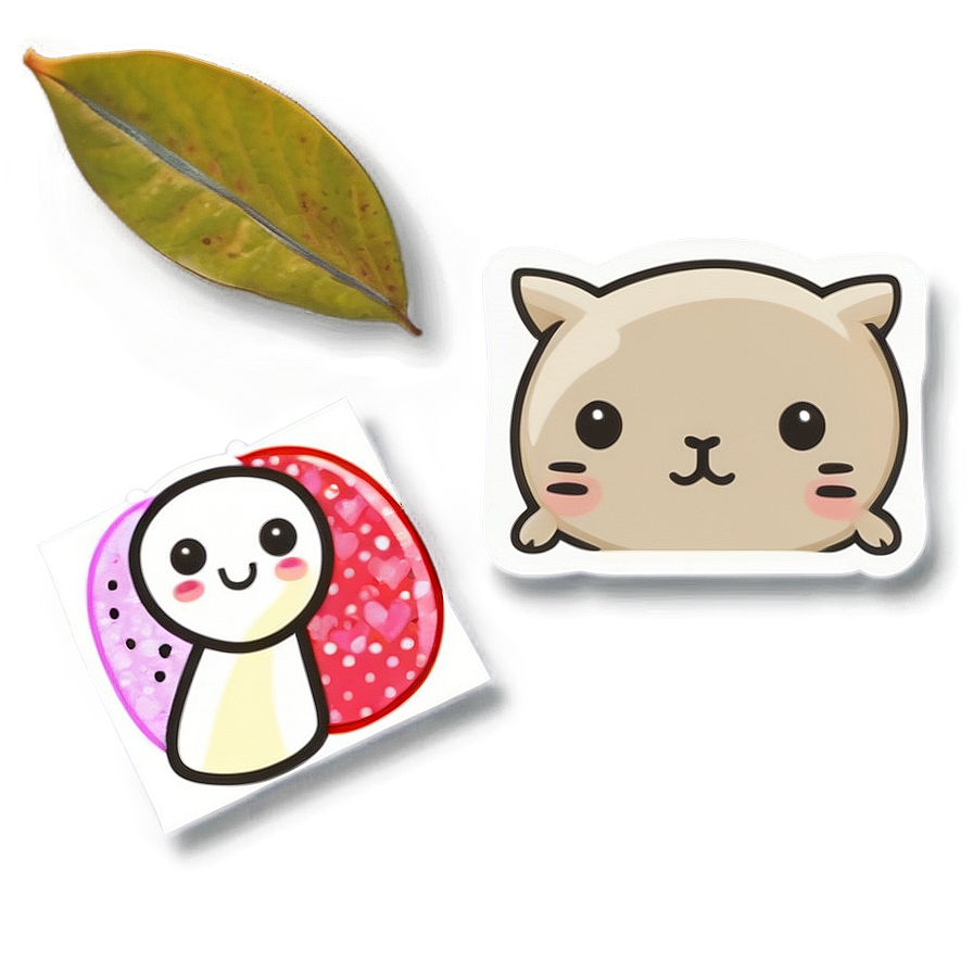 Kawaii Japanese Stickers Png 05062024