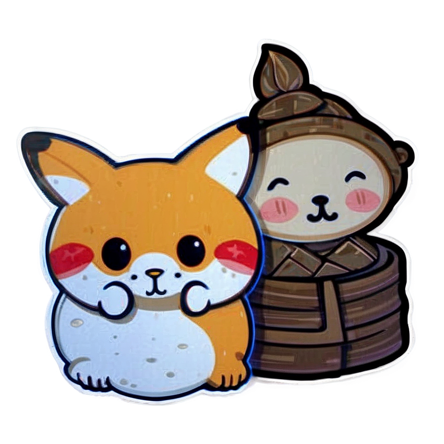 Kawaii Japanese Stickers Png 24