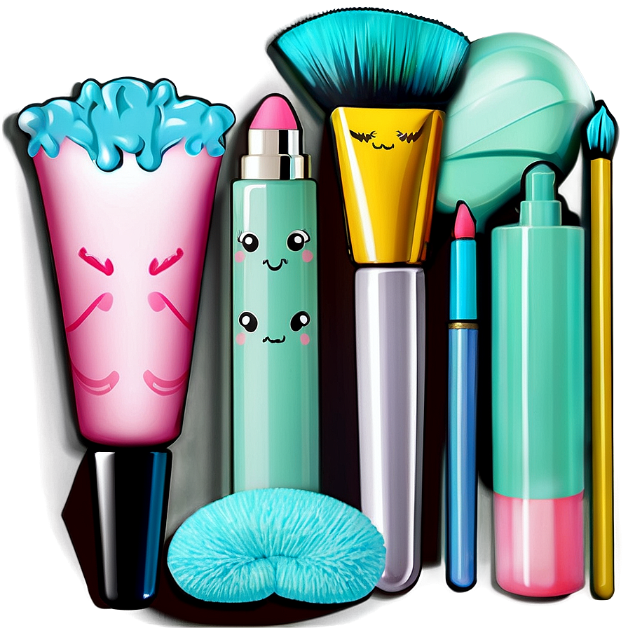 Kawaii Makeup Accessories Png 05062024