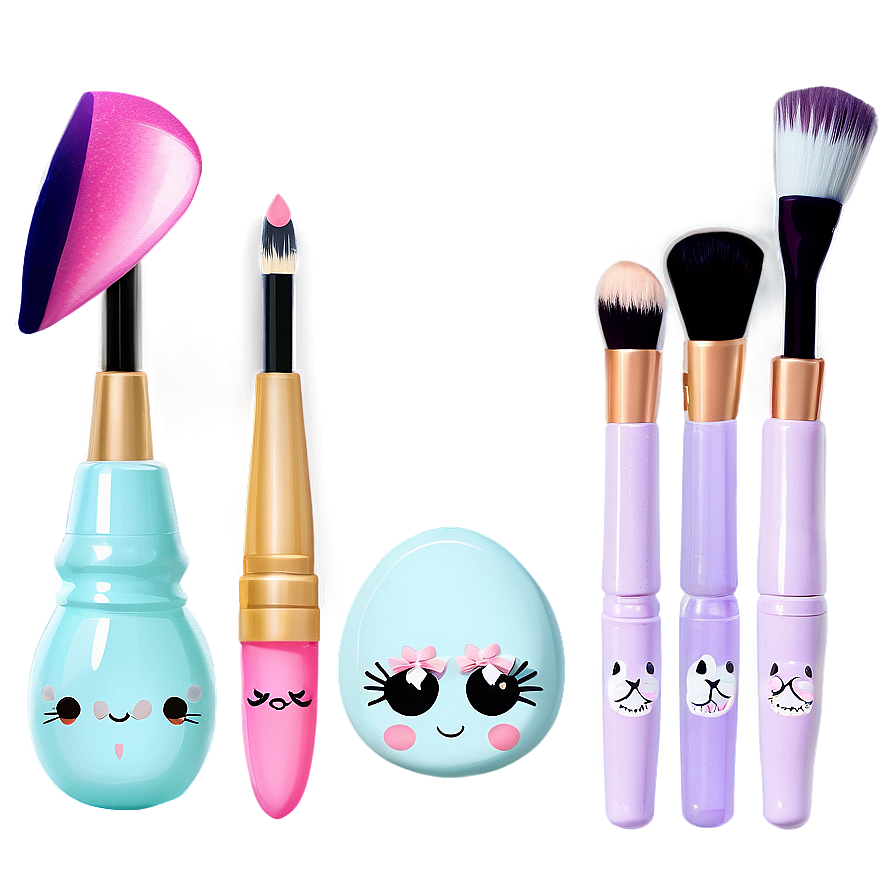 Kawaii Makeup Accessories Png 22