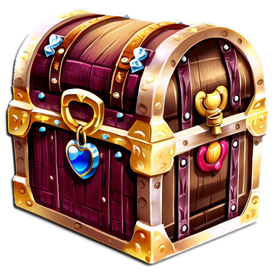 Kawaii Treasure Chest Png 36