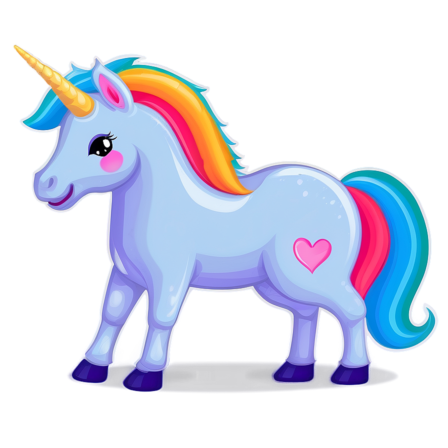 Kawaii Unicorn Clipart Png Rta45