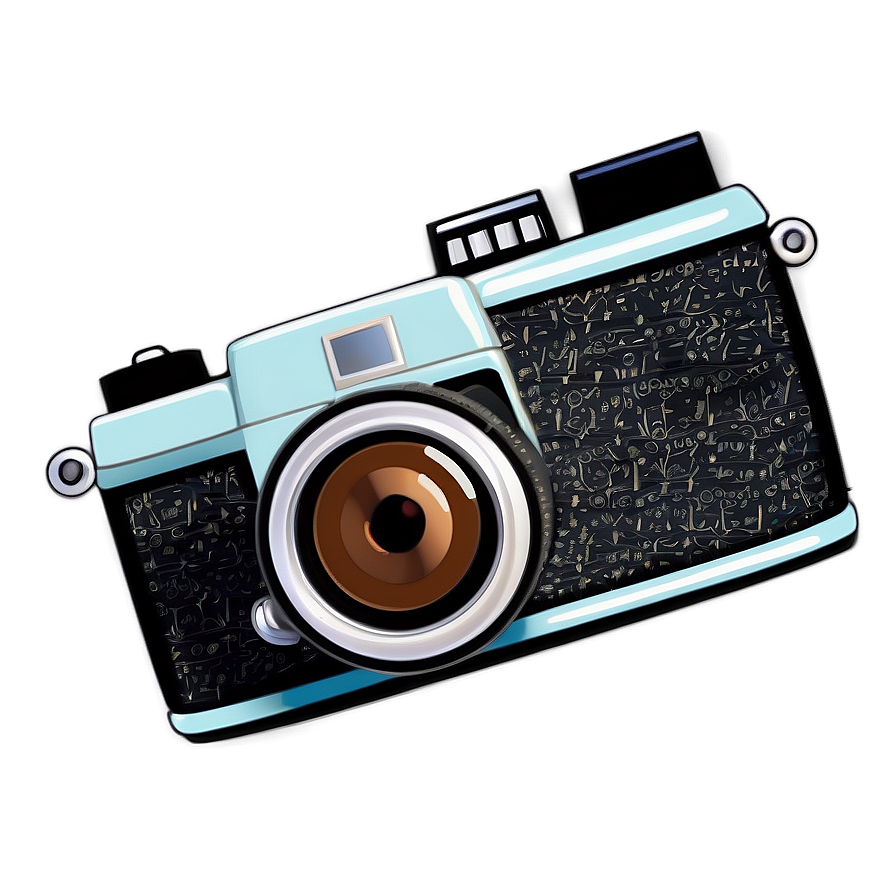 Kawaii Vintage Camera Png Mjt