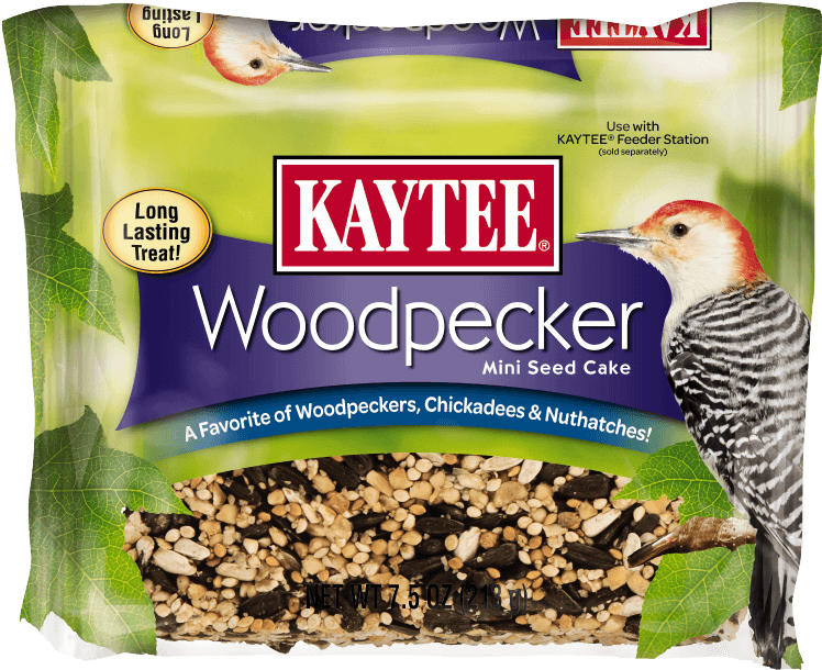 Kaytee Woodpecker Mini Seed Cake Package