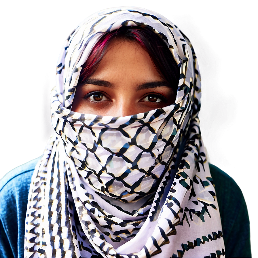 Keffiyeh Inspired Artwork Png 19