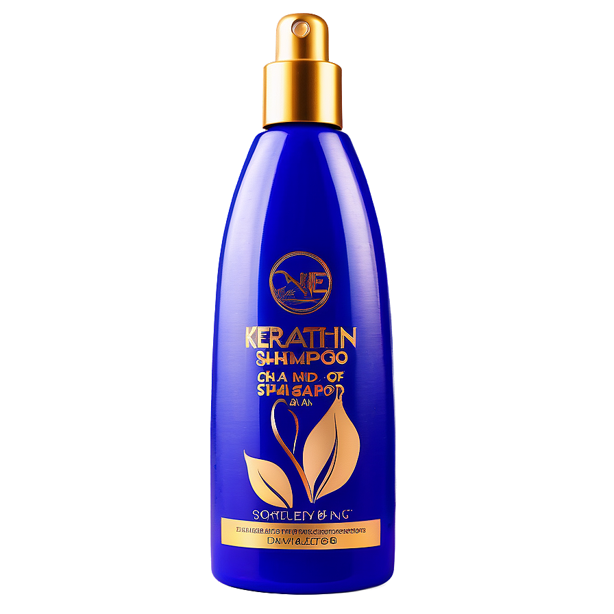 Keratin Shampoo Bottle Png 06132024