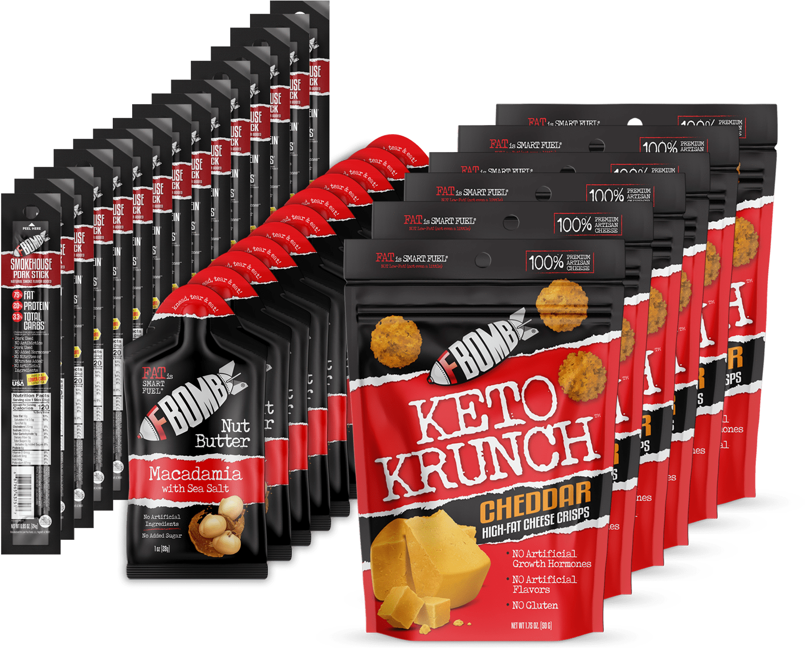 Keto Snack Selection F Bomb Keto Krunch