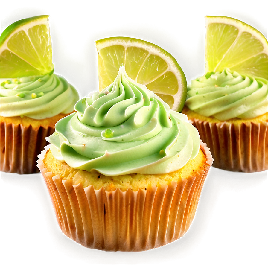 Key Lime Cupcakes Png Hwv