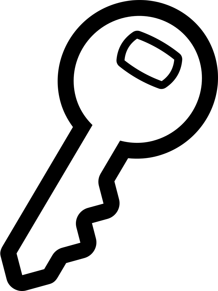 Key Silhouette Icon