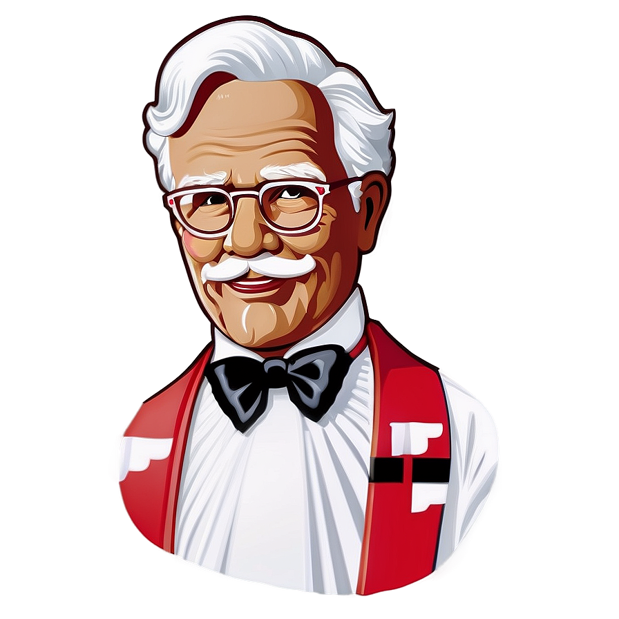 Kfc Logo With Colonel Sanders Png 24