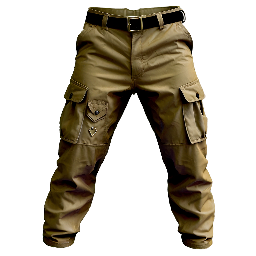 Khaki Cargo Pants Png 5