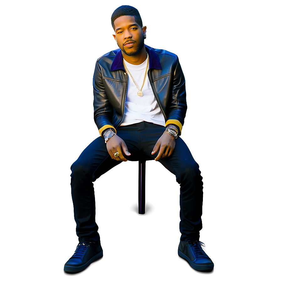 Kid Cudi With Guitar Png 67