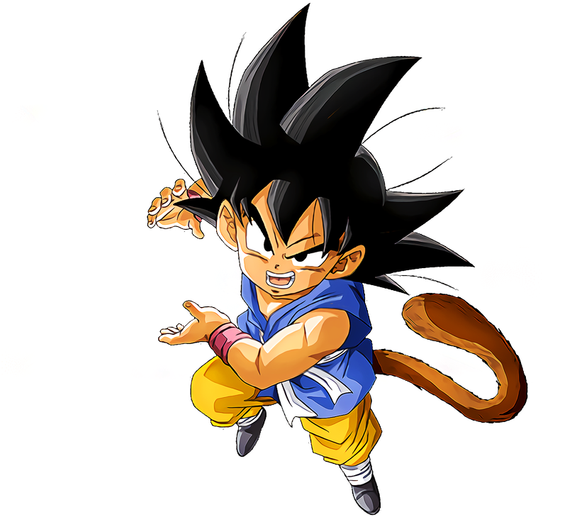 Kid Goku Action Pose