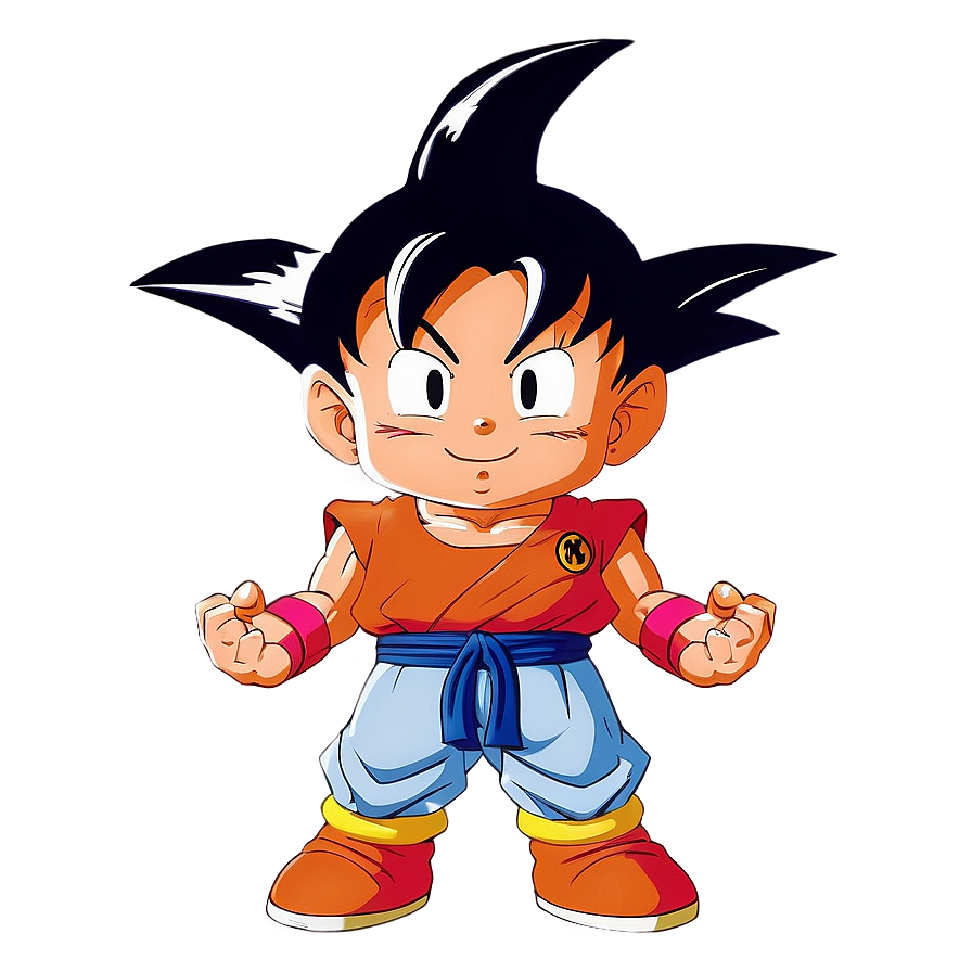 Kid Goku Character Png 06112024