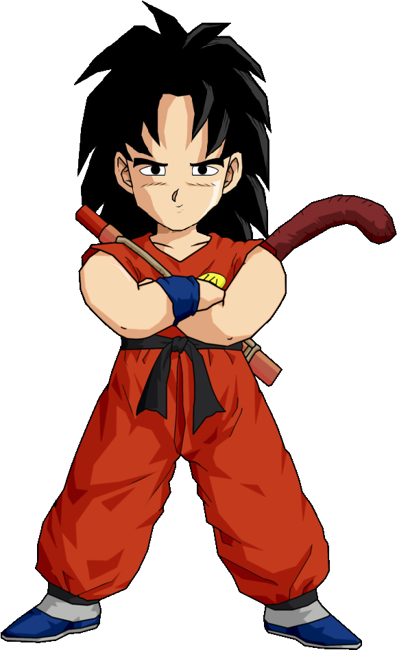 Kid Goku Confident Stance