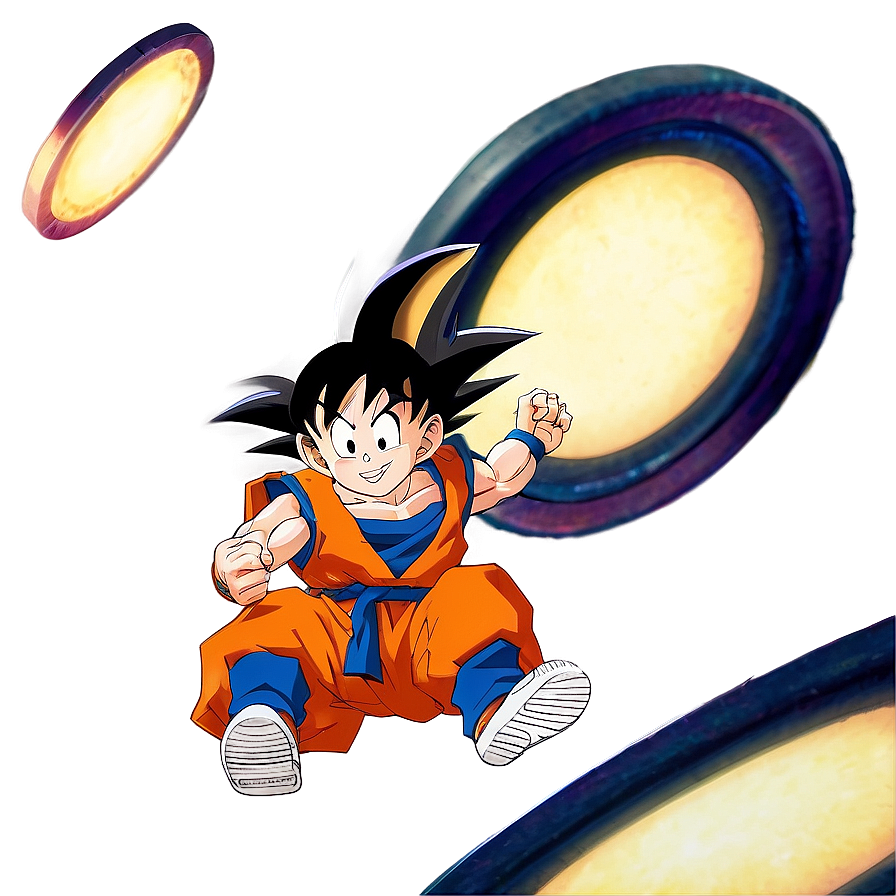 Kid Goku's Early Quests Png 06112024