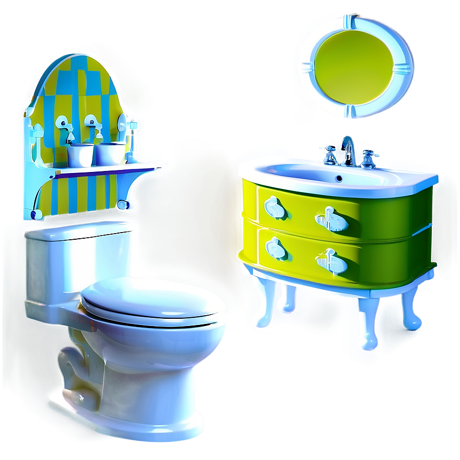 Kids Bathroom Themes Png 43