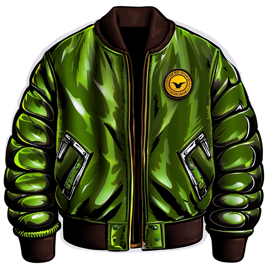 Kids Cartoon Bomber Jacket Png Twk2