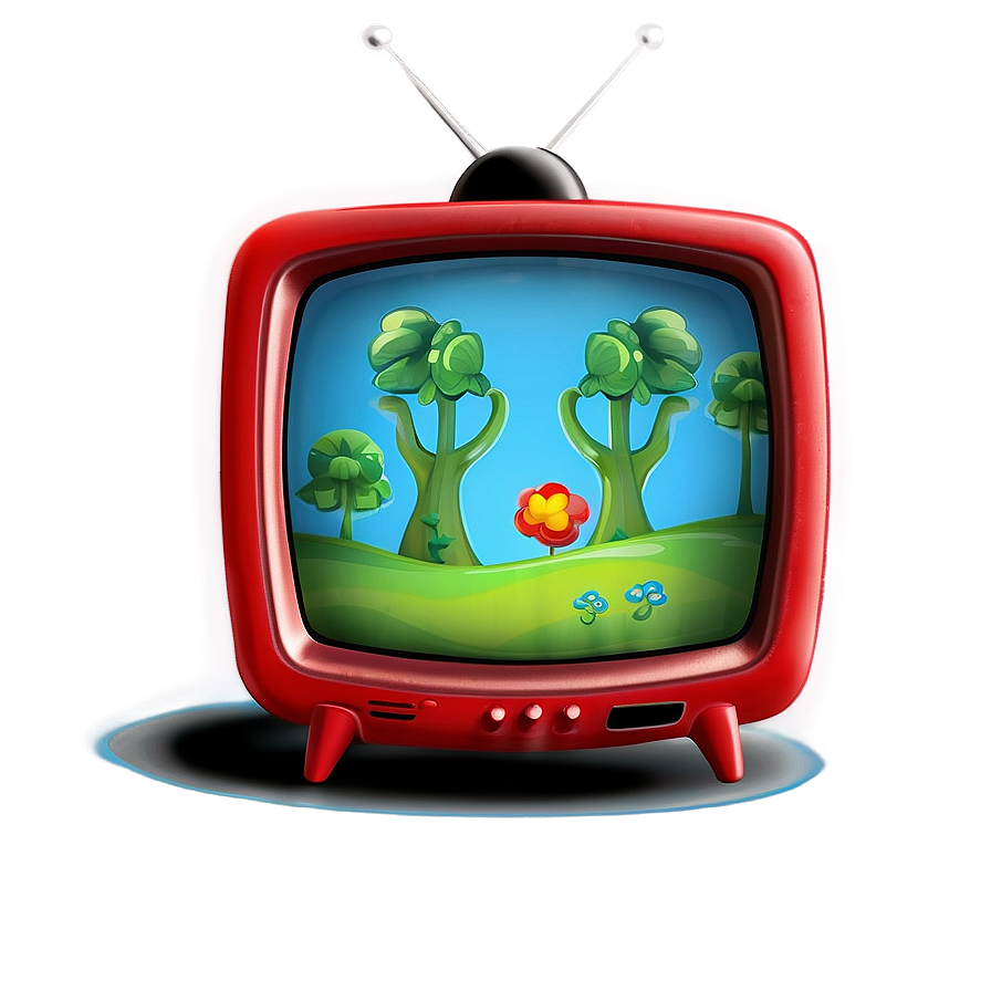 Kids Cartoon Television Png 06132024