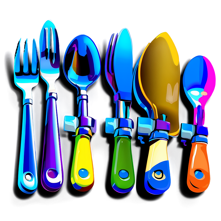 Kids Eating Utensils Png 84