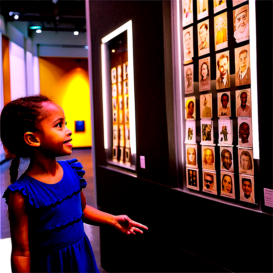 Kids Exploring A Museum Png 13