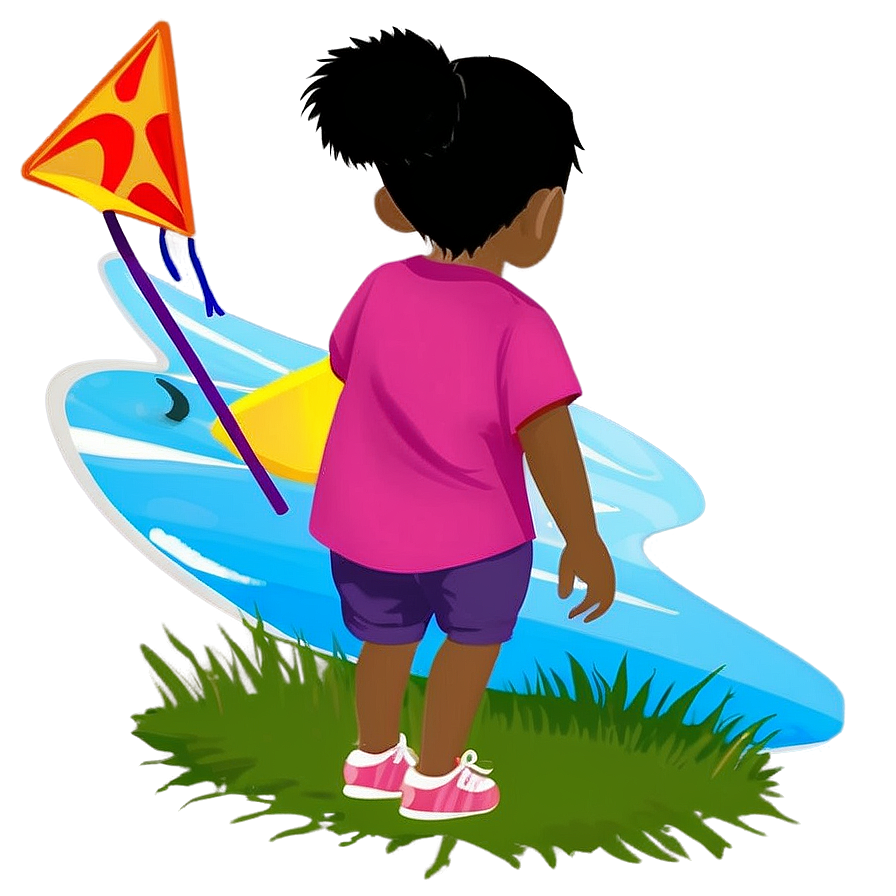 Kids Flying Kites Png 68