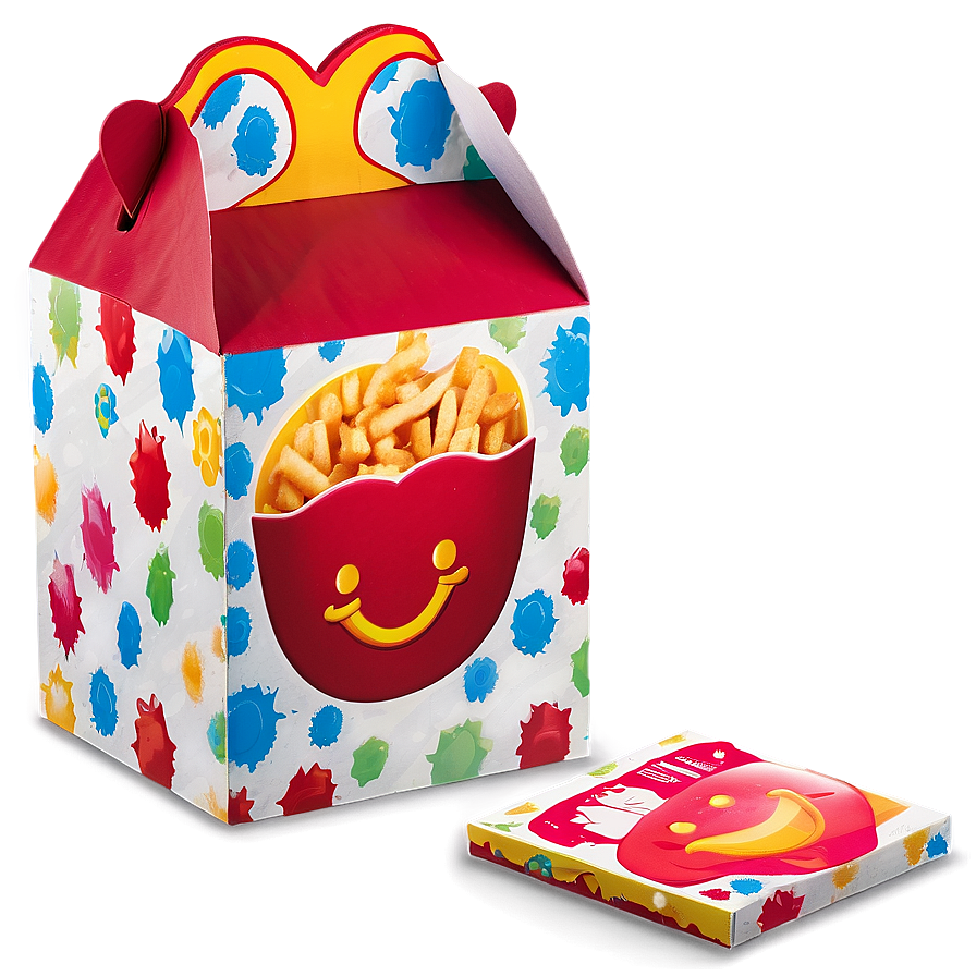 Kids Happy Meal Box Art Png Wpn