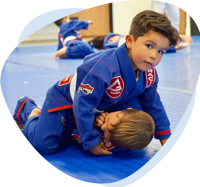 Kids Jiu Jitsu Training Session