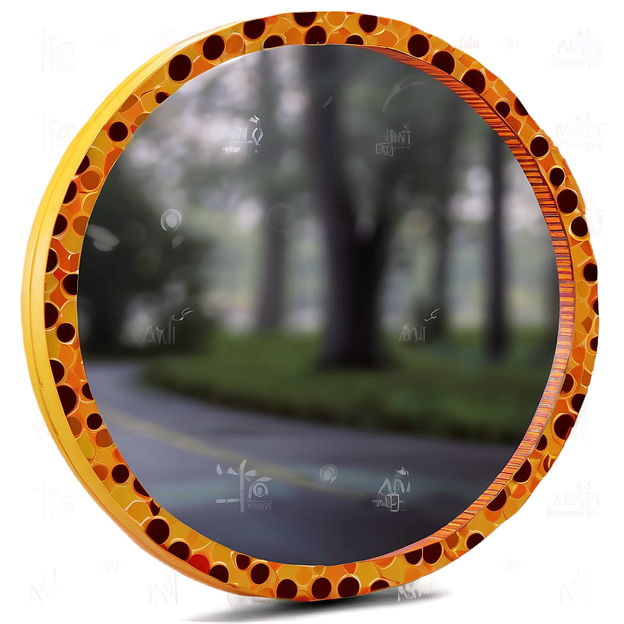 Kids Room Circle Mirror Png 06292024