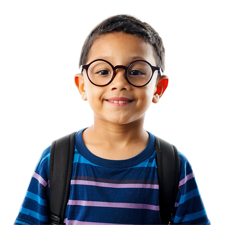 Kids Round Glasses Png Udj