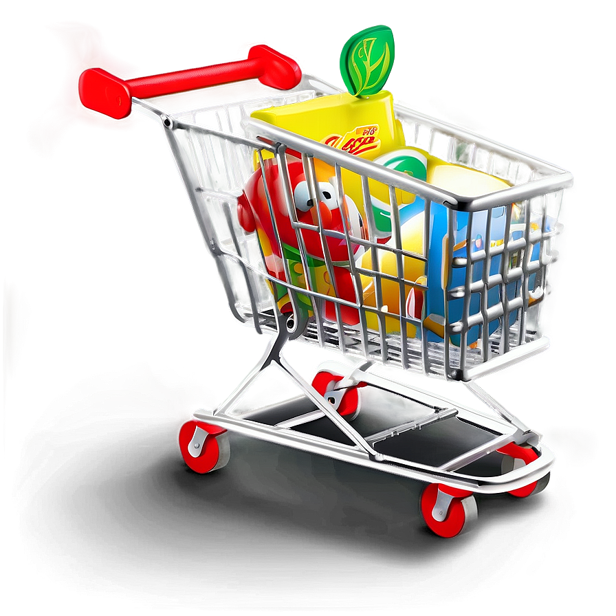 Kids Shopping Cart Png Bau