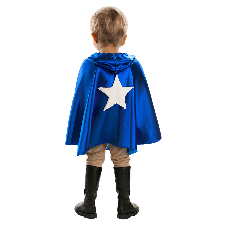 Kids Superhero Cape Costume Png 30