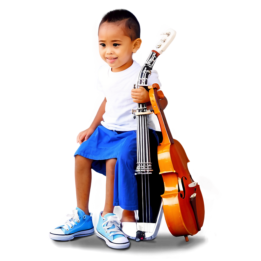 Kids With Musical Instruments Png Bmg56