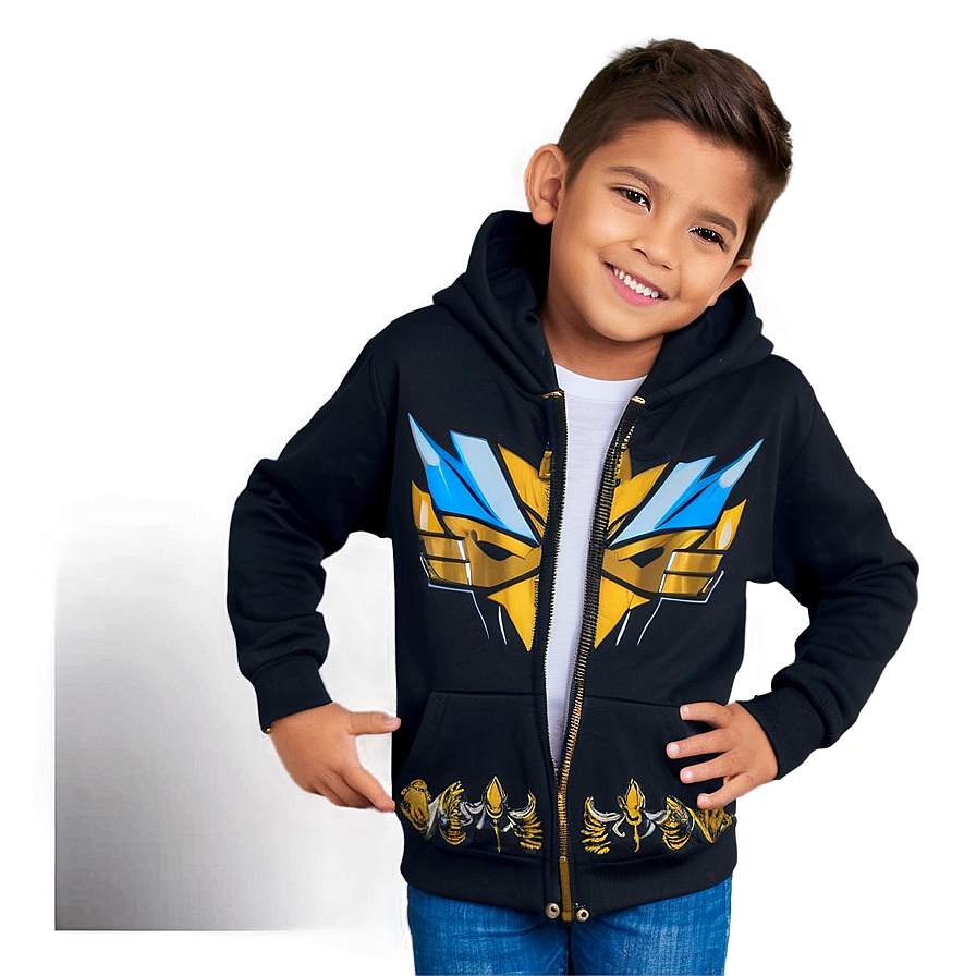 Kids Zip Up Hoodie Png 47