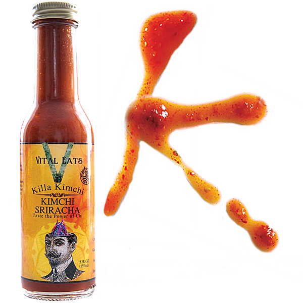 Killa Kimchi Sriracha Sauce Bottle