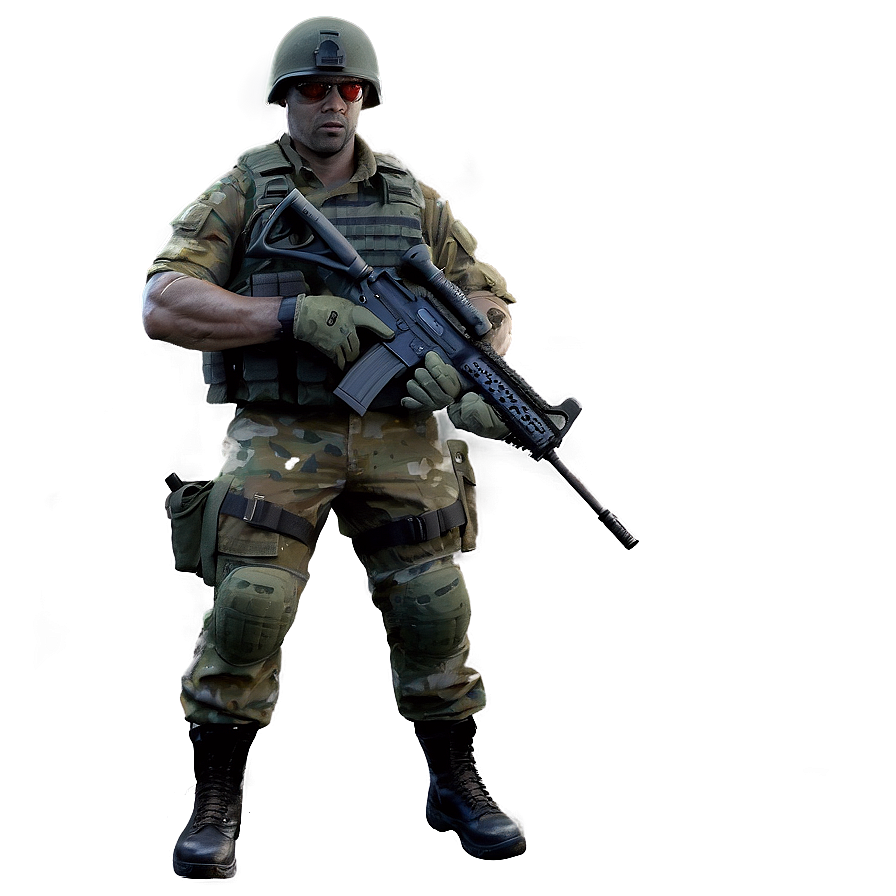 Killer Commando Soldier Png 06242024