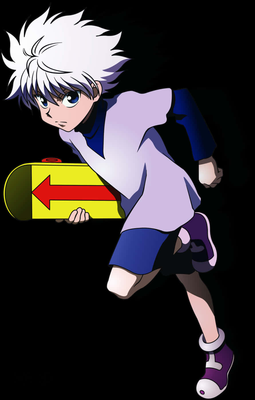 Killua Zoldyck Action Pose