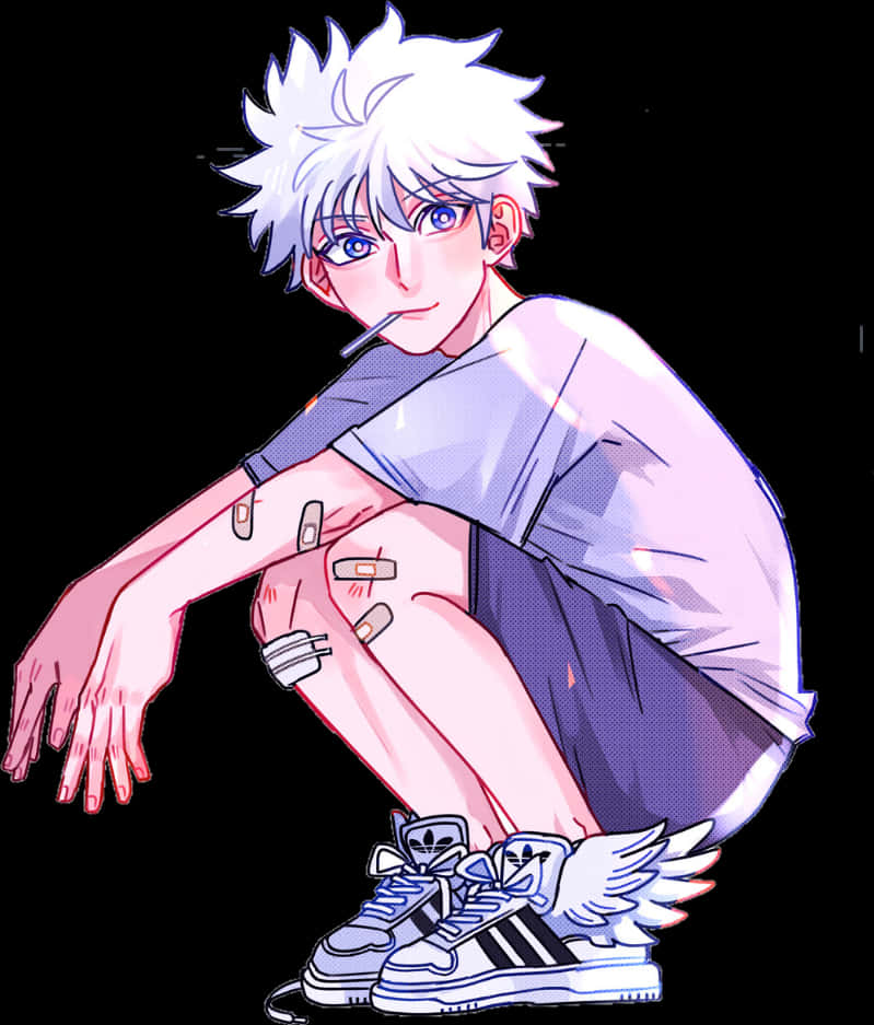 Killua Zoldyck Casual Pose