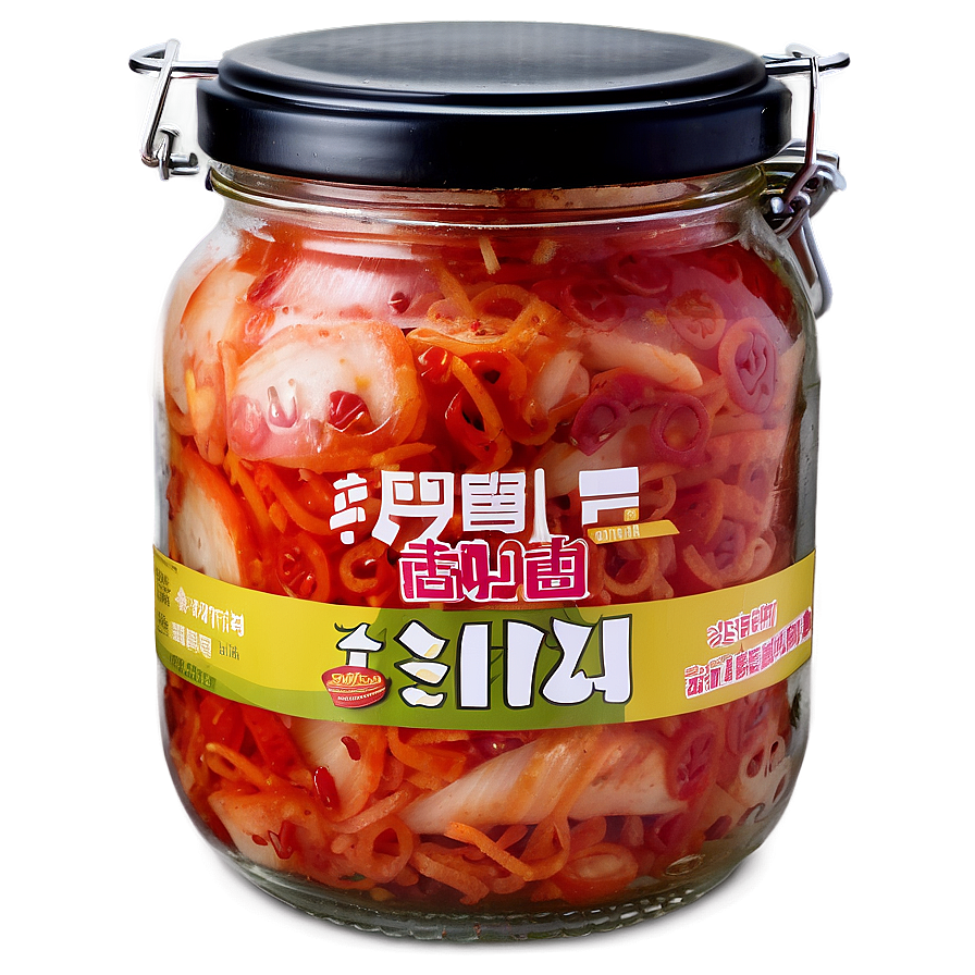 Kimchi In Glass Jar Png Pbs