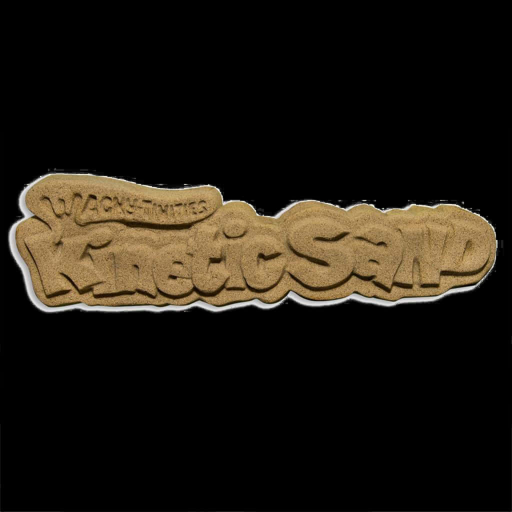 Kinetic Sand Logoon Black Background