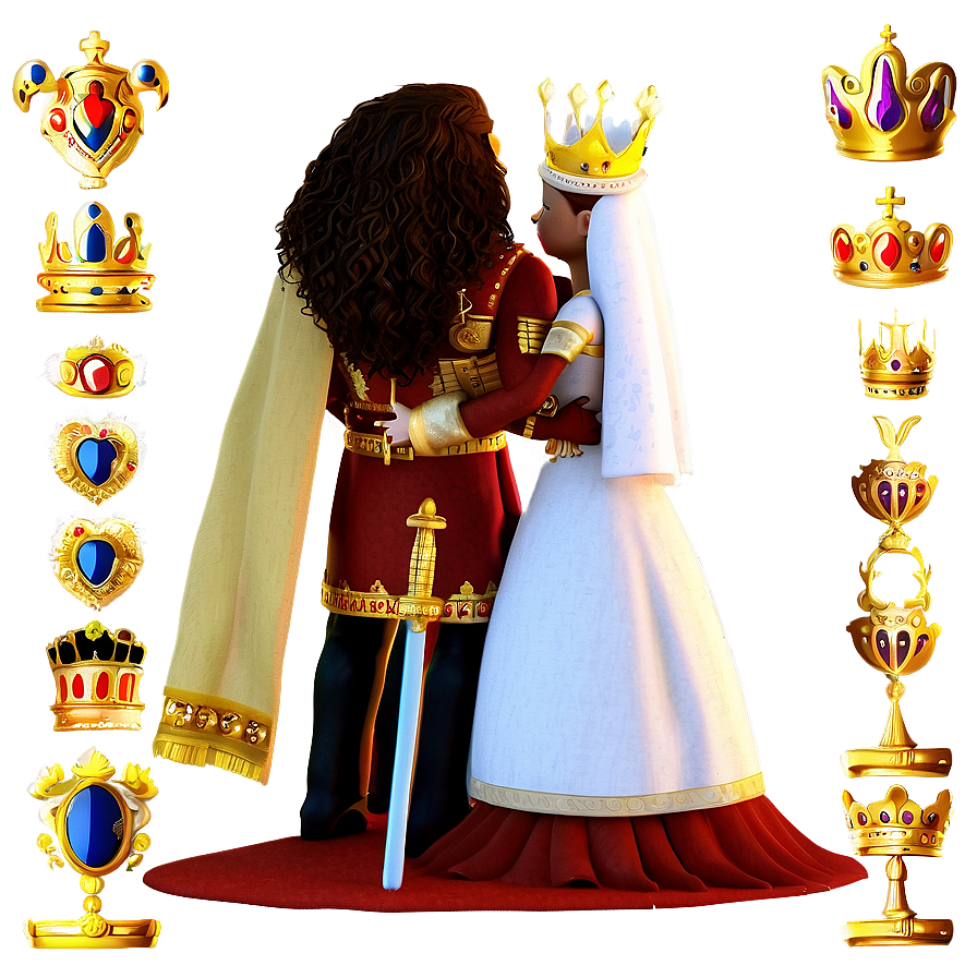 King And Queen In Love Png 68