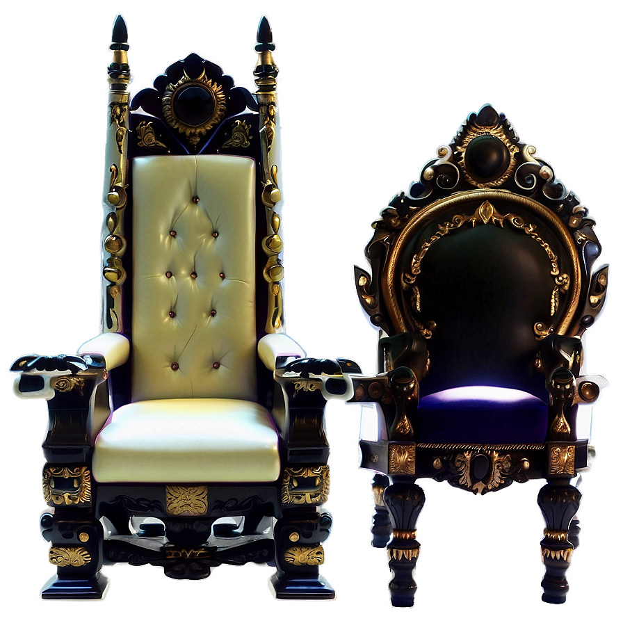 King And Queen Throne Png 7