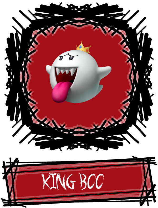 King Boo Cartoon Artwork